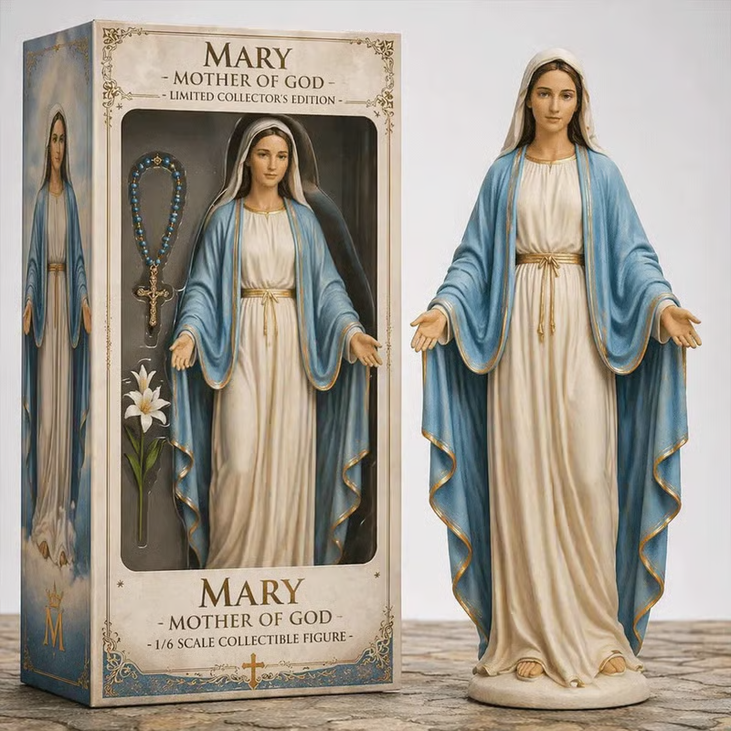 ✝️Limited Edition Virgin Mary Collectible Figure – A Sacred Keepsake of Faith & Grace