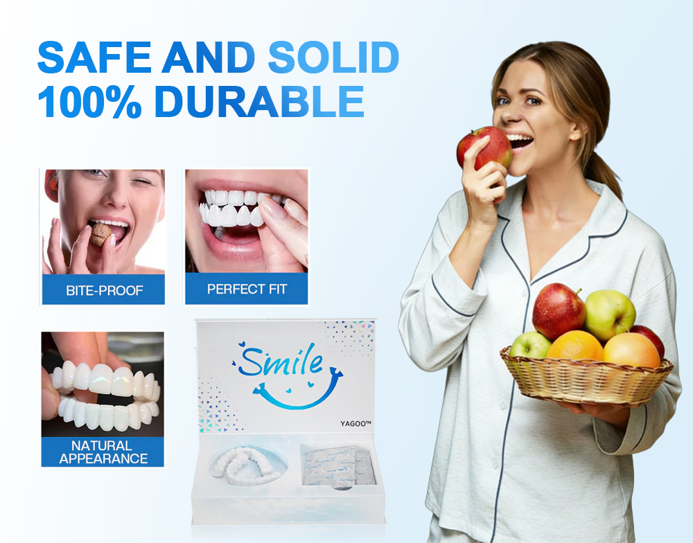 YAGOO™ Moldable Dentures – Affordable, Comfortable & Easy At-Home Fit