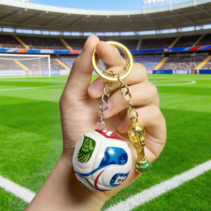 ⚽🏆 2026 FIFA World Cup FIFA Trophy & Ball Keychain