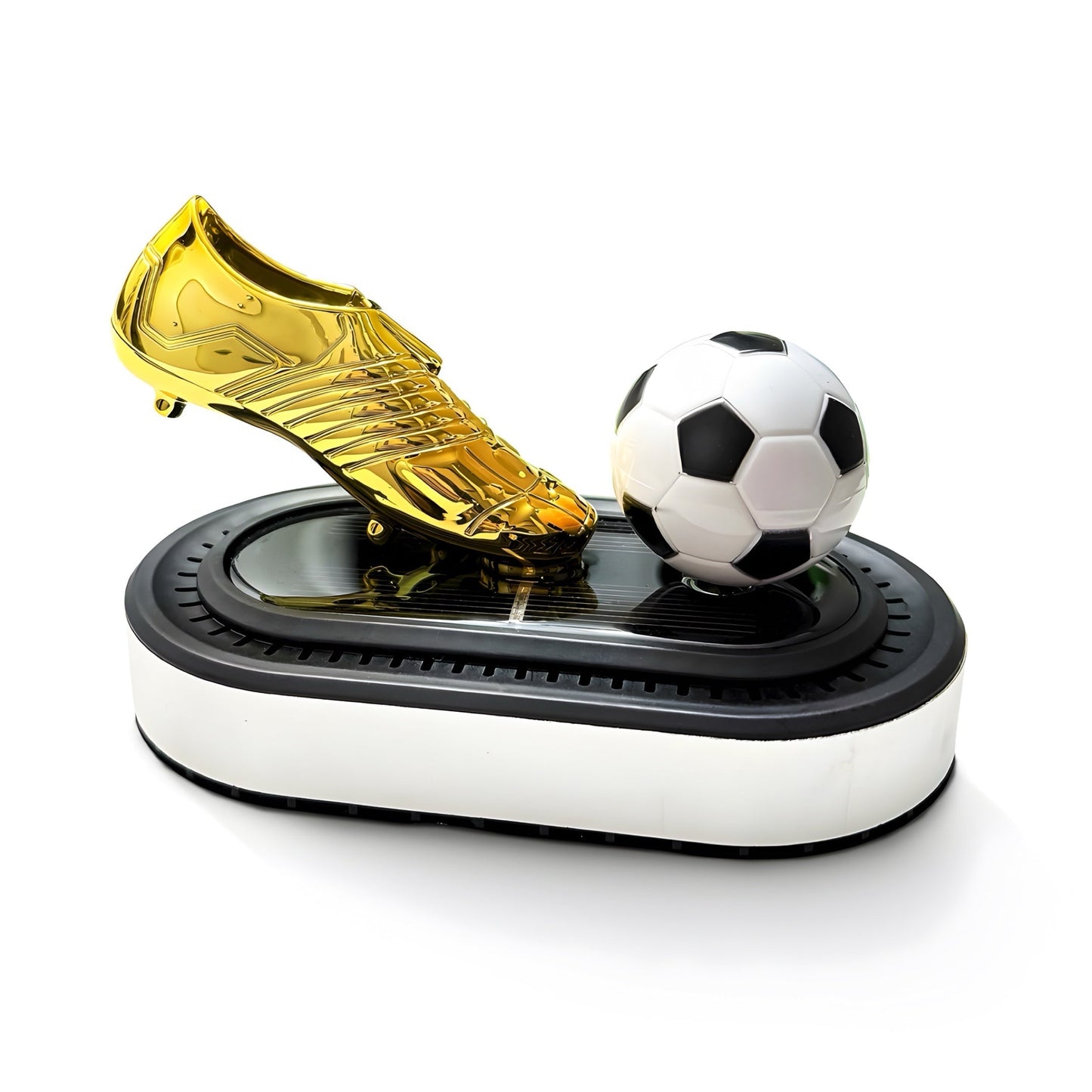 Solar Rotating Soccer Ball Car Freshener