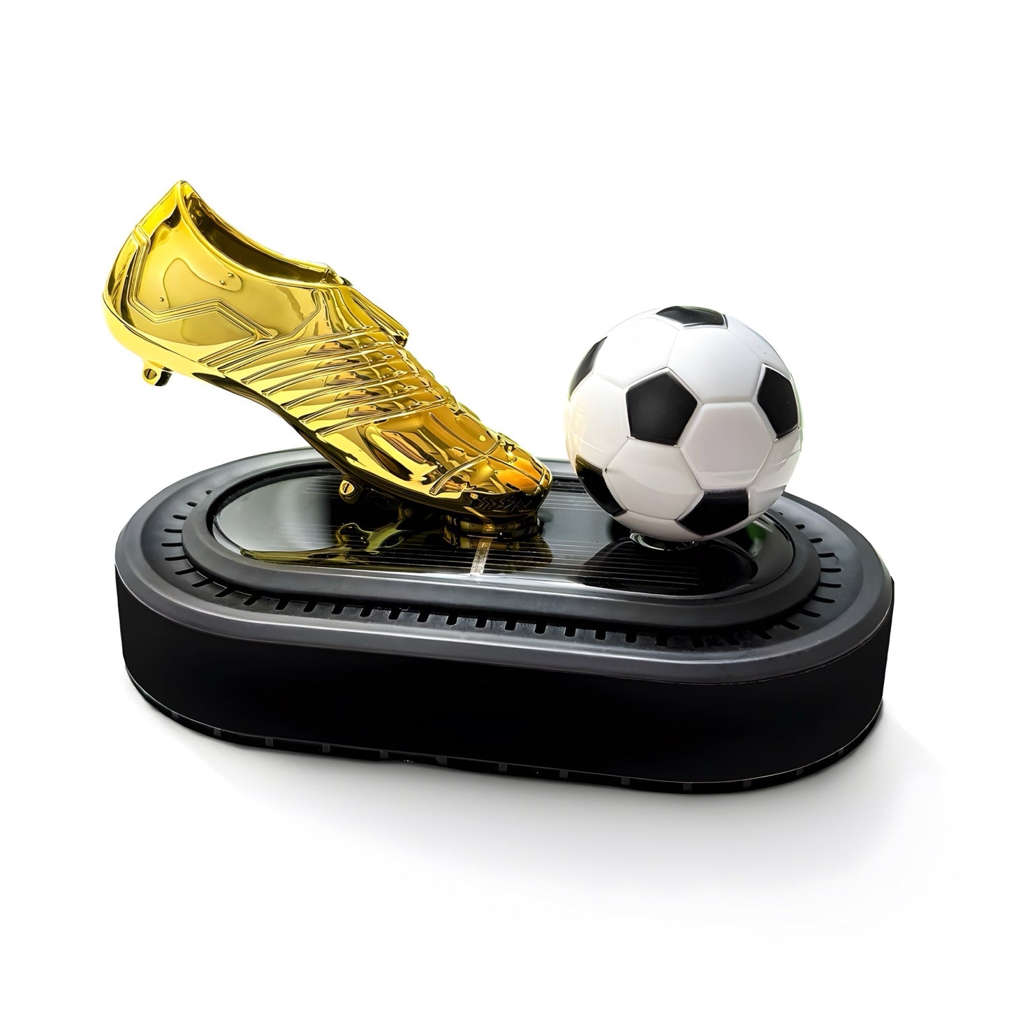 Solar Rotating Soccer Ball Car Freshener