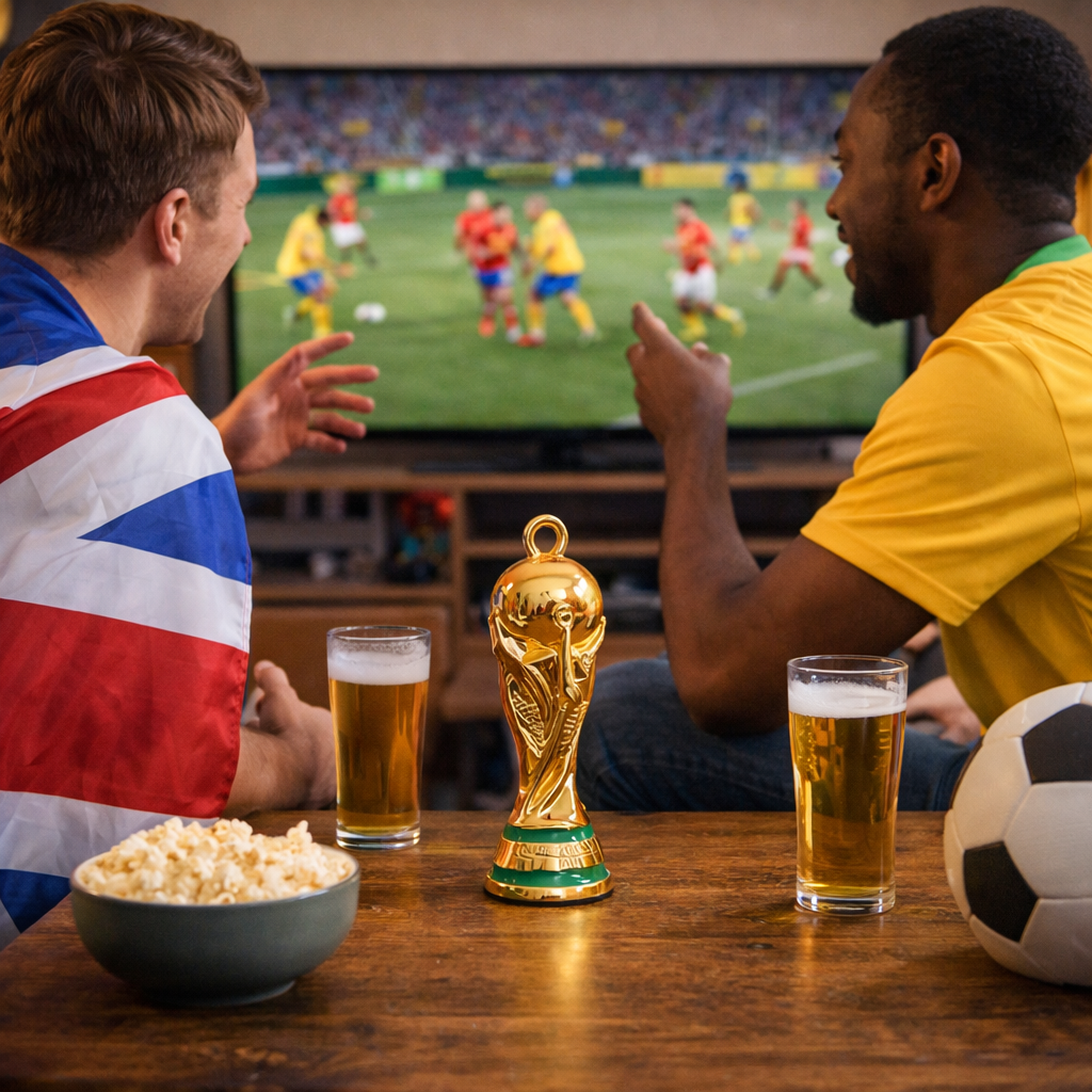⚽🏆 2026 FIFA World Cup FIFA Trophy & Ball Keychain